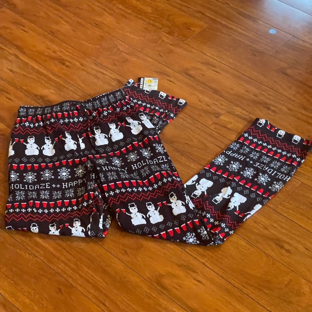 New Mens PJ bottoms holiday or Christmas SMALL